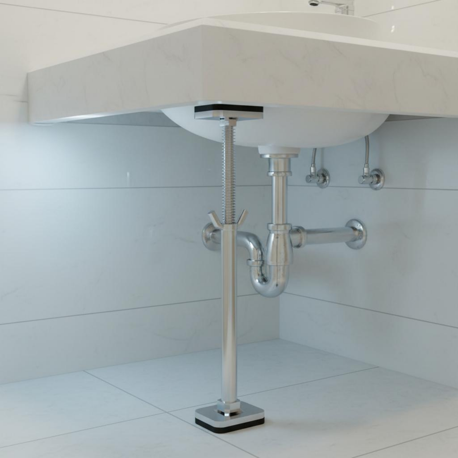 Under-Mount Sink Support Brace - огляд і ціна Home Hardware Bathroom Sinks