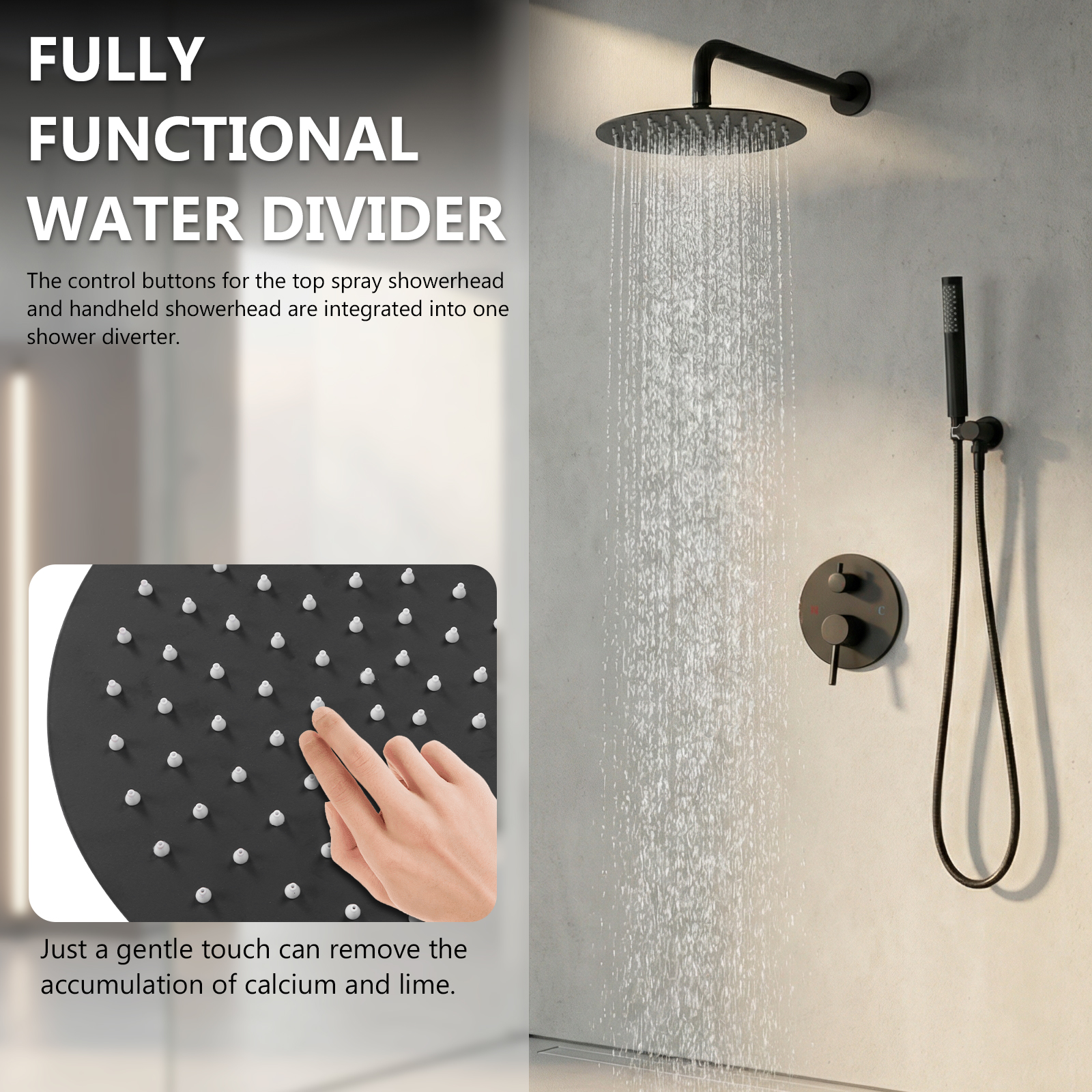 Ceiling Rainfall Shower Head S - огляд і ціна Home Bathroom