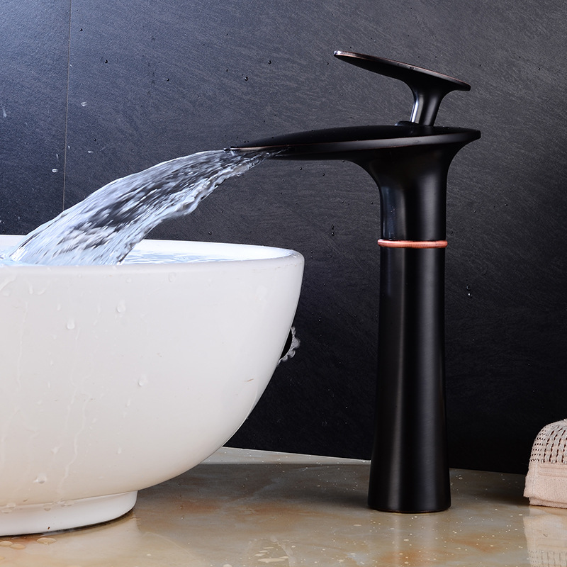 Waterfall Basin Faucet White G - огляд і ціна Home Hardware Bathroom Sinks
