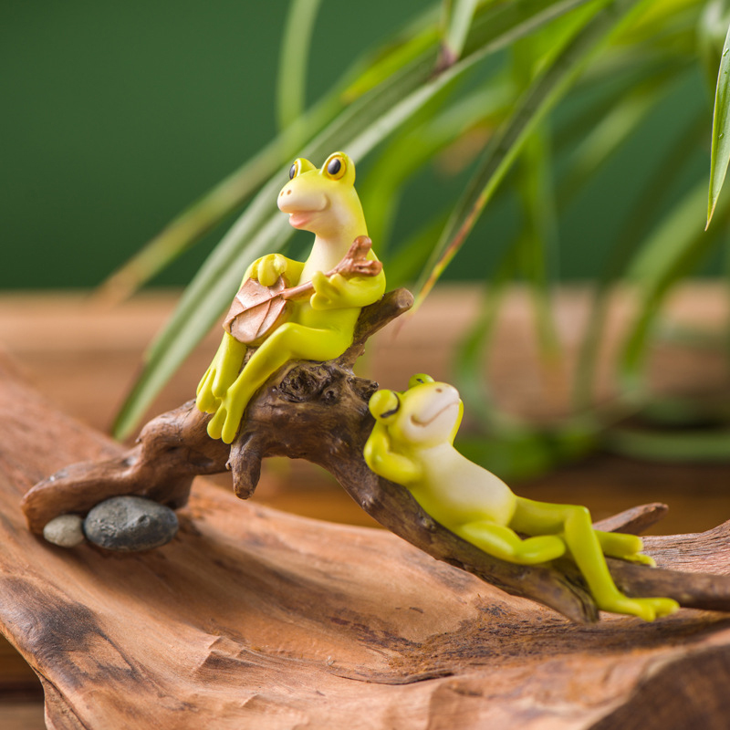 Resin Funny Frog Figurines For - огляд і ціна Jet Home Bathroom Accessories