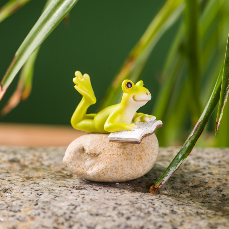 Resin Funny Frog Figurines For - огляд і ціна Jet Home Bathroom Accessories