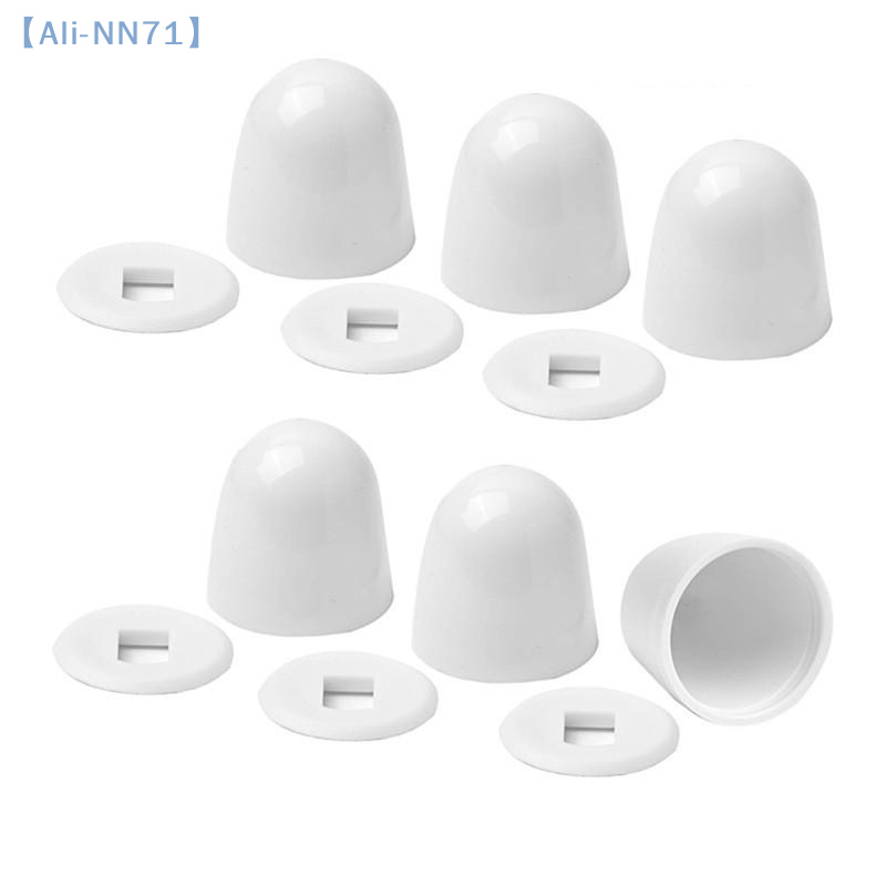 【NN71】6pcs White Toilet Bolt C - огляд і ціна Jet Home Bathroom Accessories