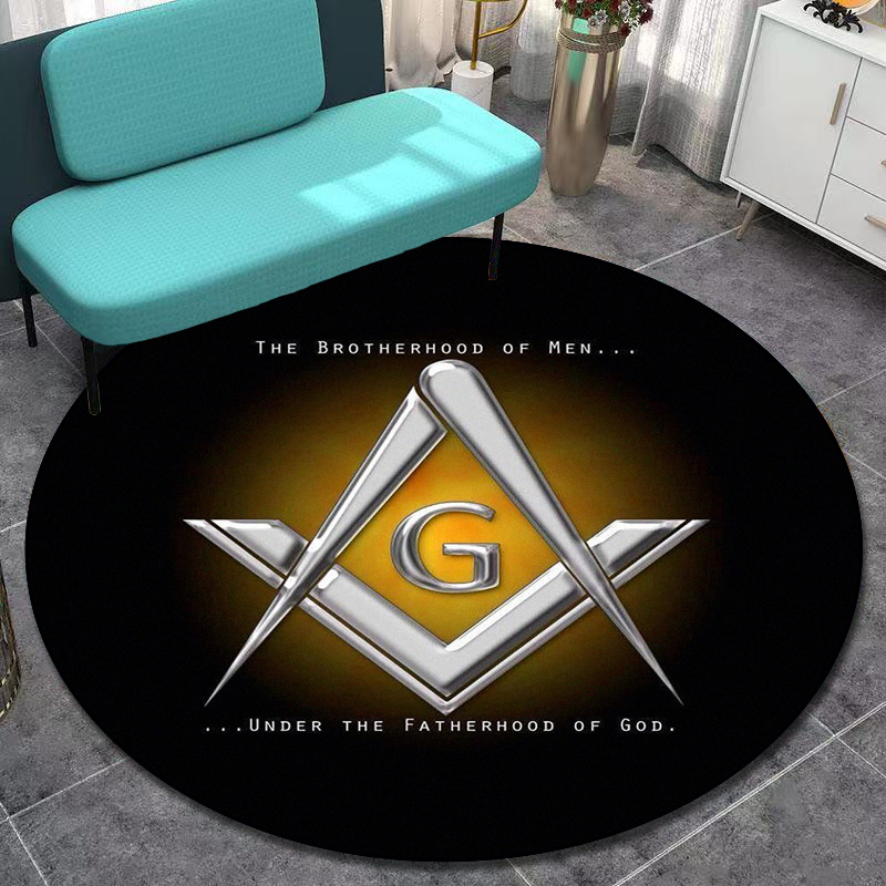 Retro Freemason Pattern Rug Ro - огляд і ціна Home Bathroom Rugs