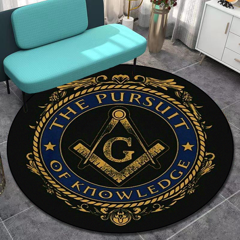 Retro Freemason Pattern Rug Ro - огляд і ціна Home Bathroom Rugs